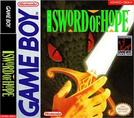 Box cover for Sword of Hope on the Nintendo Game Boy.