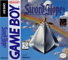 Box cover for Sword of Hope 2 on the Nintendo Game Boy.