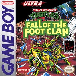 Box cover for Teenage Mutant Ninja Turtles - Fall Of The Foot Clan on the Nintendo Game Boy.