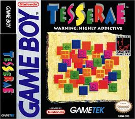 Box cover for Tesserae on the Nintendo Game Boy.