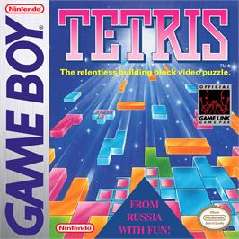 Box cover for Tetris on the Nintendo Game Boy.