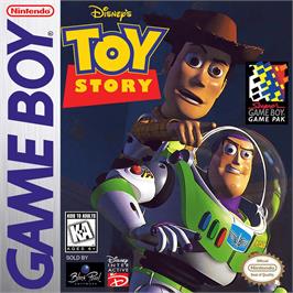 Box cover for Toy Story on the Nintendo Game Boy.