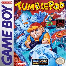 Box cover for Tumblepop on the Nintendo Game Boy.