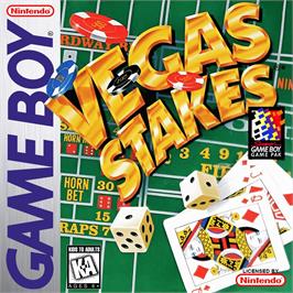 Box cover for Vegas Stakes on the Nintendo Game Boy.