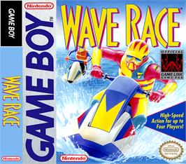 Box cover for Wave Race on the Nintendo Game Boy.