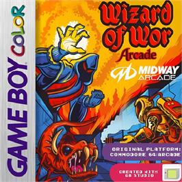Box cover for Wizard Of Wor on the Nintendo Game Boy.