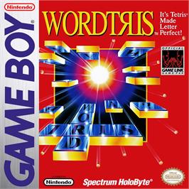 Box cover for Wordtris on the Nintendo Game Boy.