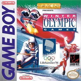 Box cover for Xvii Olympic Winter Games, The - Lillehammer 1994 on the Nintendo Game Boy.