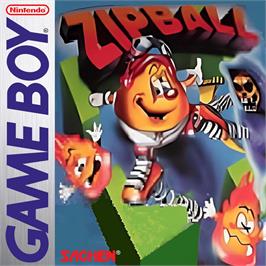 Box cover for Zipball on the Nintendo Game Boy.