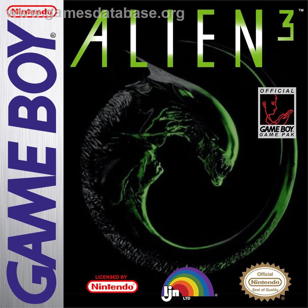 Alien 3 - Nintendo Game Boy - Artwork - Box