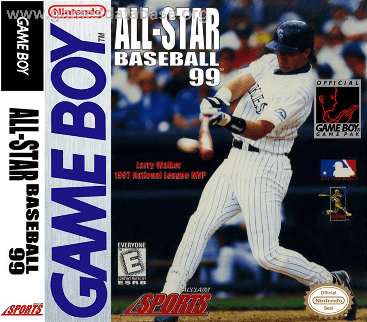 All-Star Baseball '99 - Nintendo Game Boy - Artwork - Box
