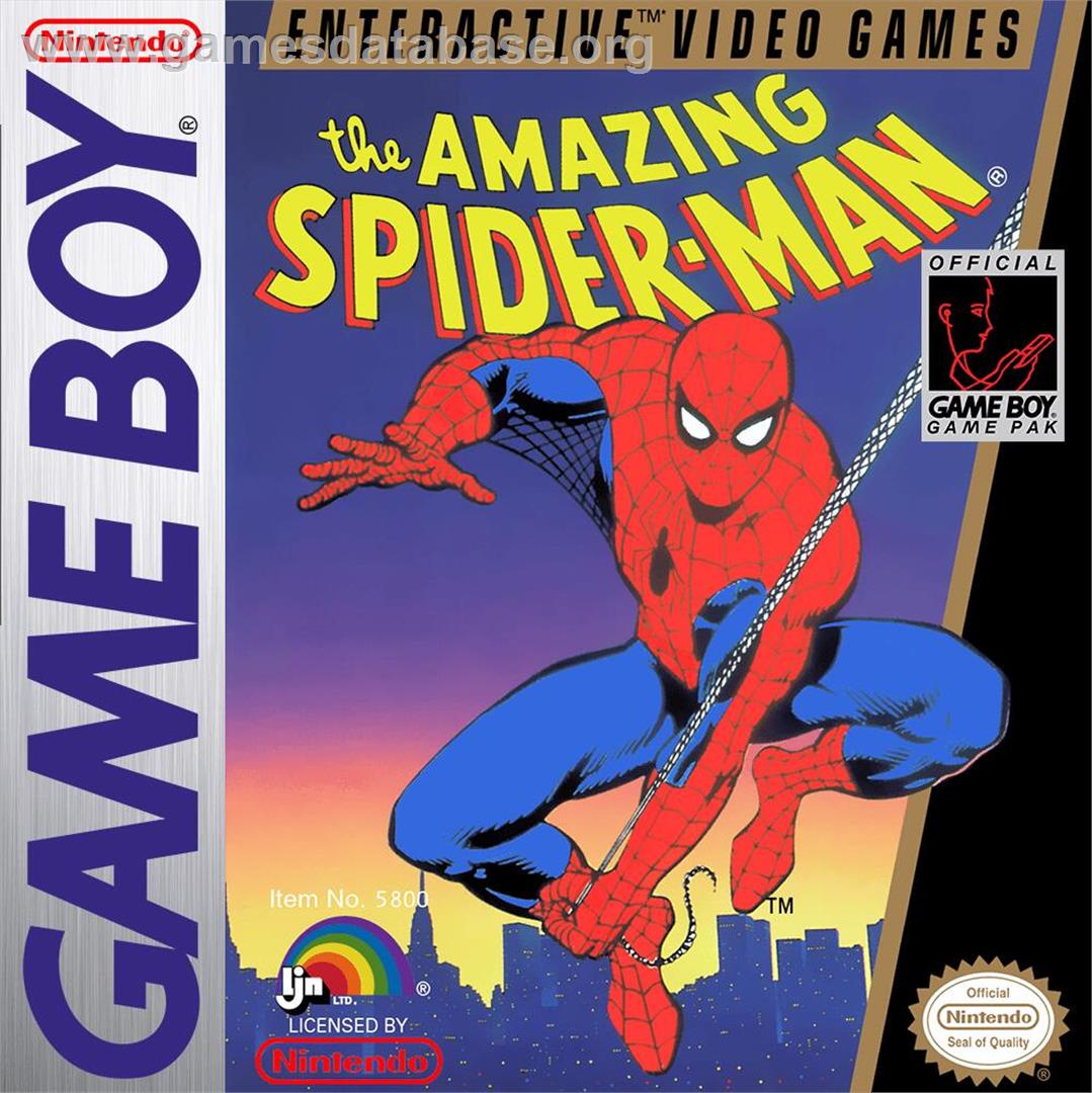 Amazing Spider-man, The - Nintendo Game Boy - Artwork - Box