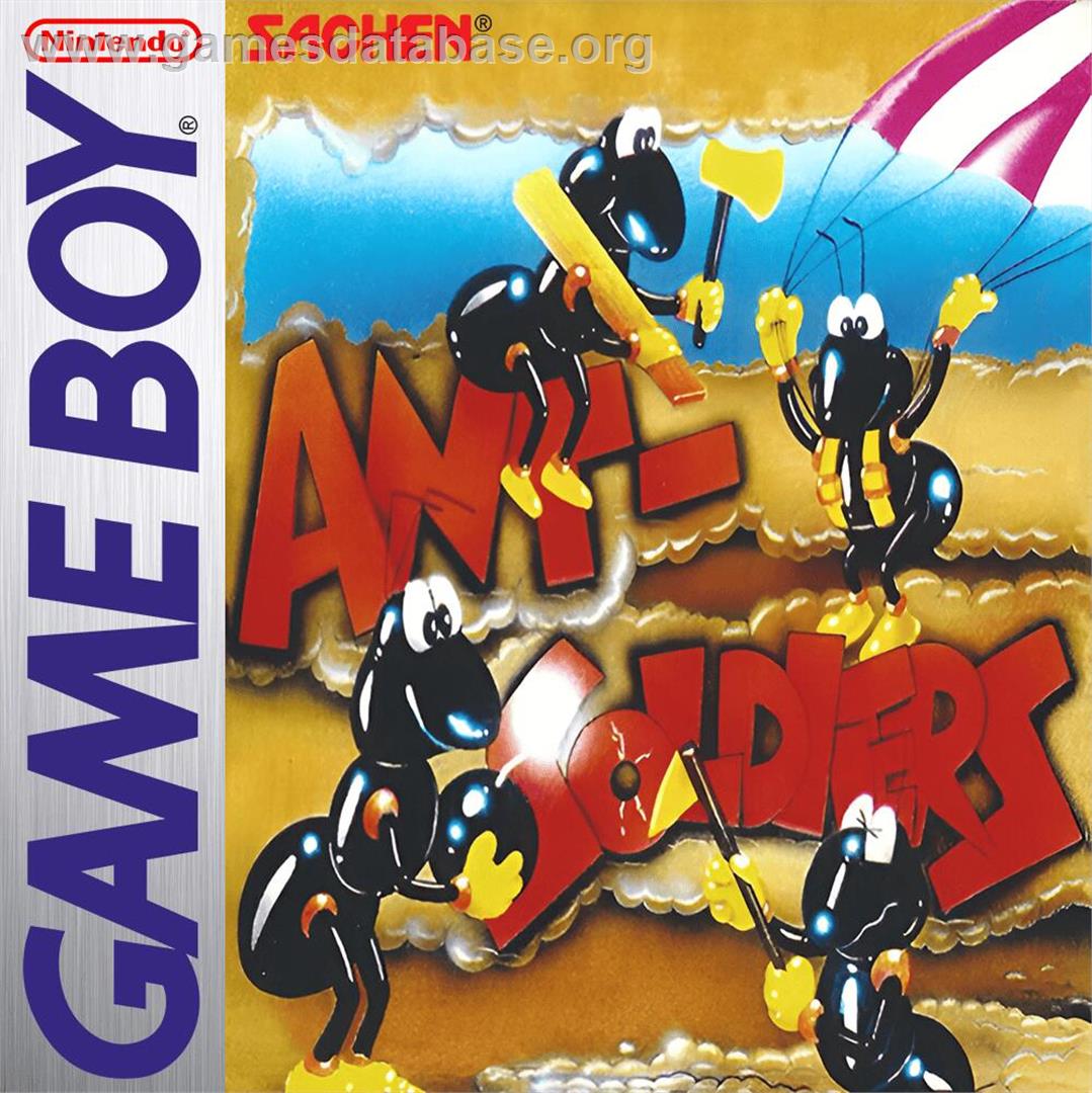 Ant Soldiers - Nintendo Game Boy - Artwork - Box