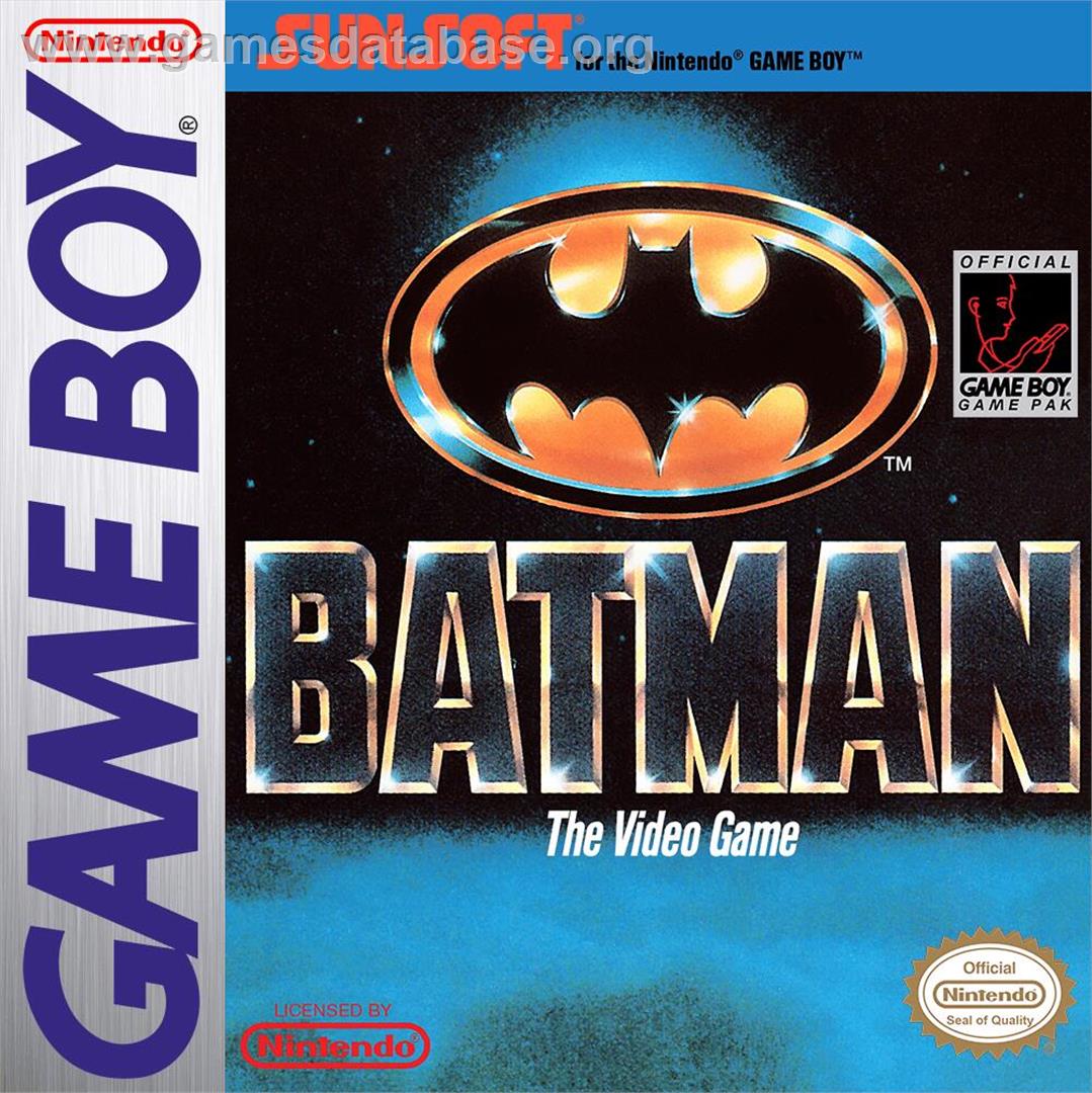 Batman - The Video Game - Nintendo Game Boy - Artwork - Box