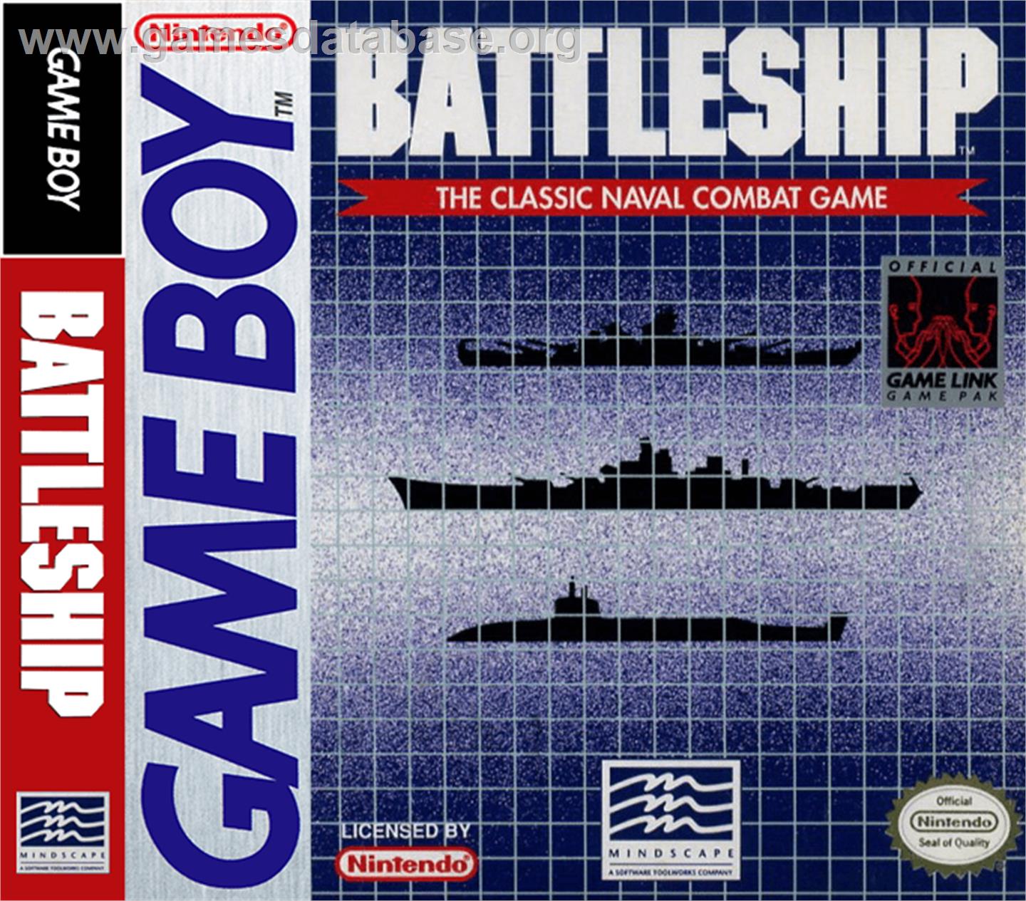 Battleship - Nintendo Game Boy - Artwork - Box