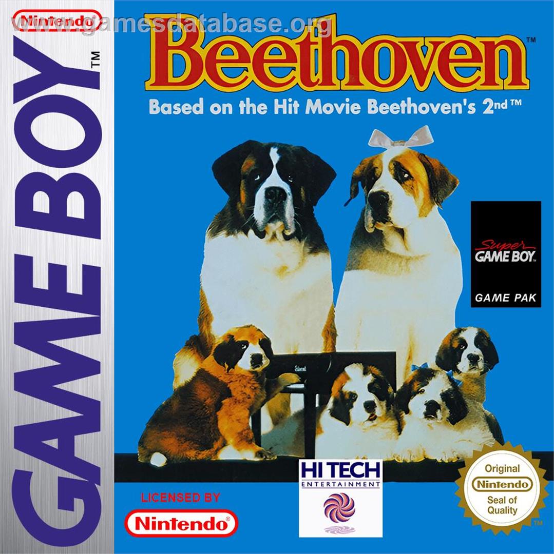 Beethoven - Nintendo Game Boy - Artwork - Box