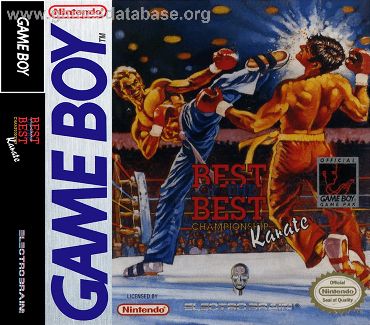 Best of the Best Championship Karate - Nintendo Game Boy - Artwork - Box