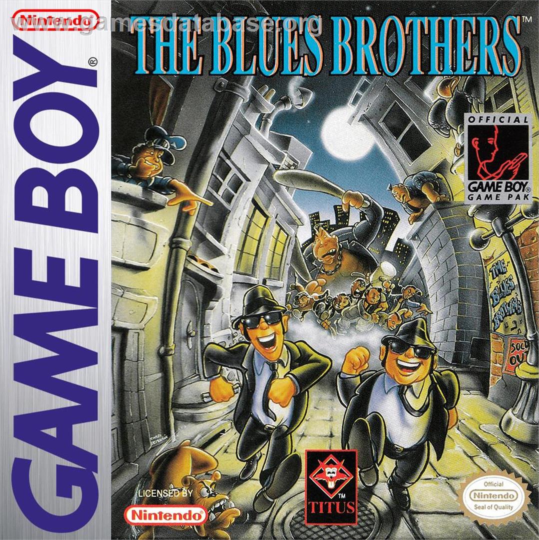 Blues Brothers, The - Nintendo Game Boy - Artwork - Box