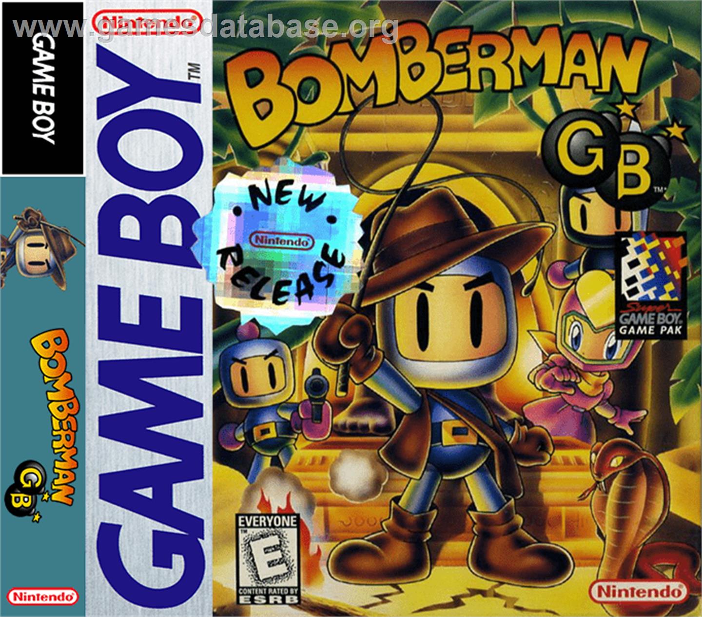 Bomberman GB - Nintendo Game Boy - Artwork - Box