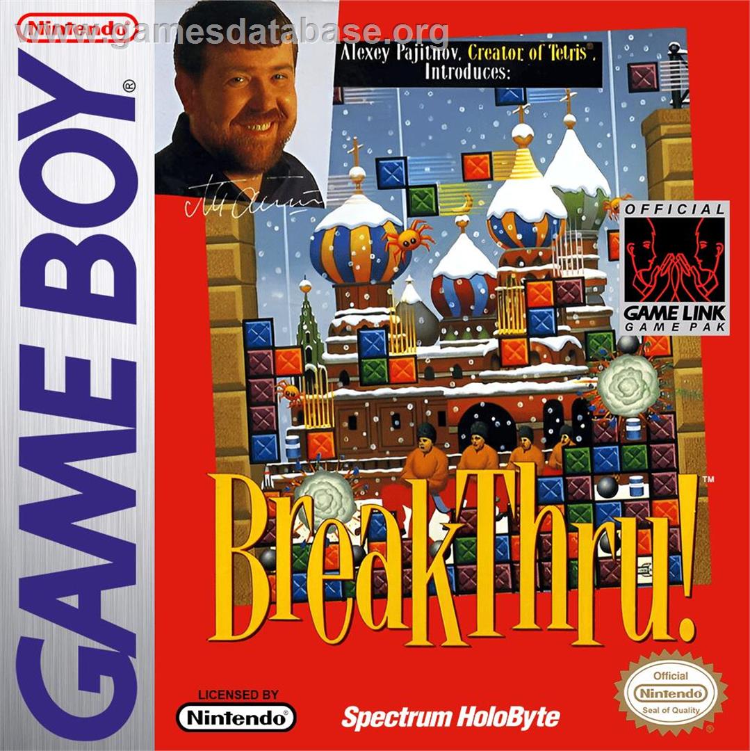 Breakthru! - Nintendo Game Boy - Artwork - Box