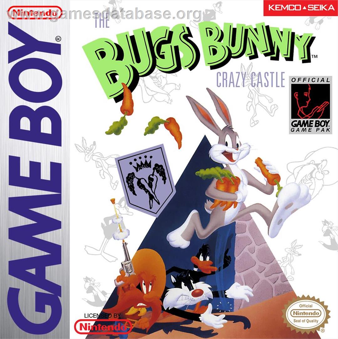 Bugs Bunny Crazy Castle, The - Nintendo Game Boy - Artwork - Box