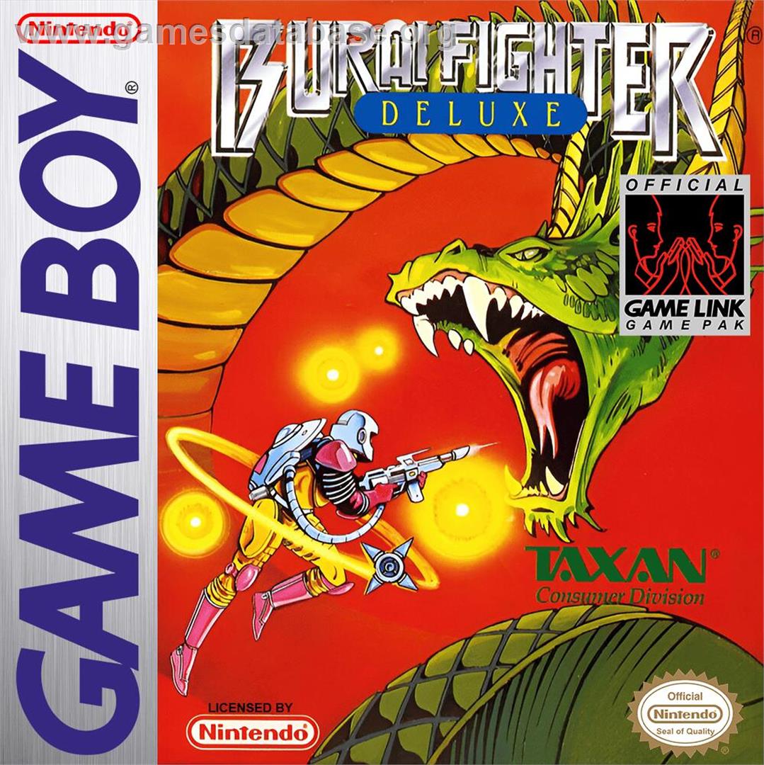 Burai Fighter Deluxe - Nintendo Game Boy - Artwork - Box