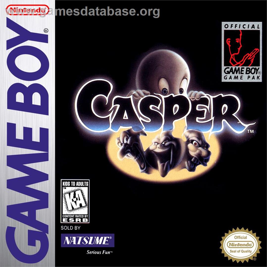 Casper - Nintendo Game Boy - Artwork - Box