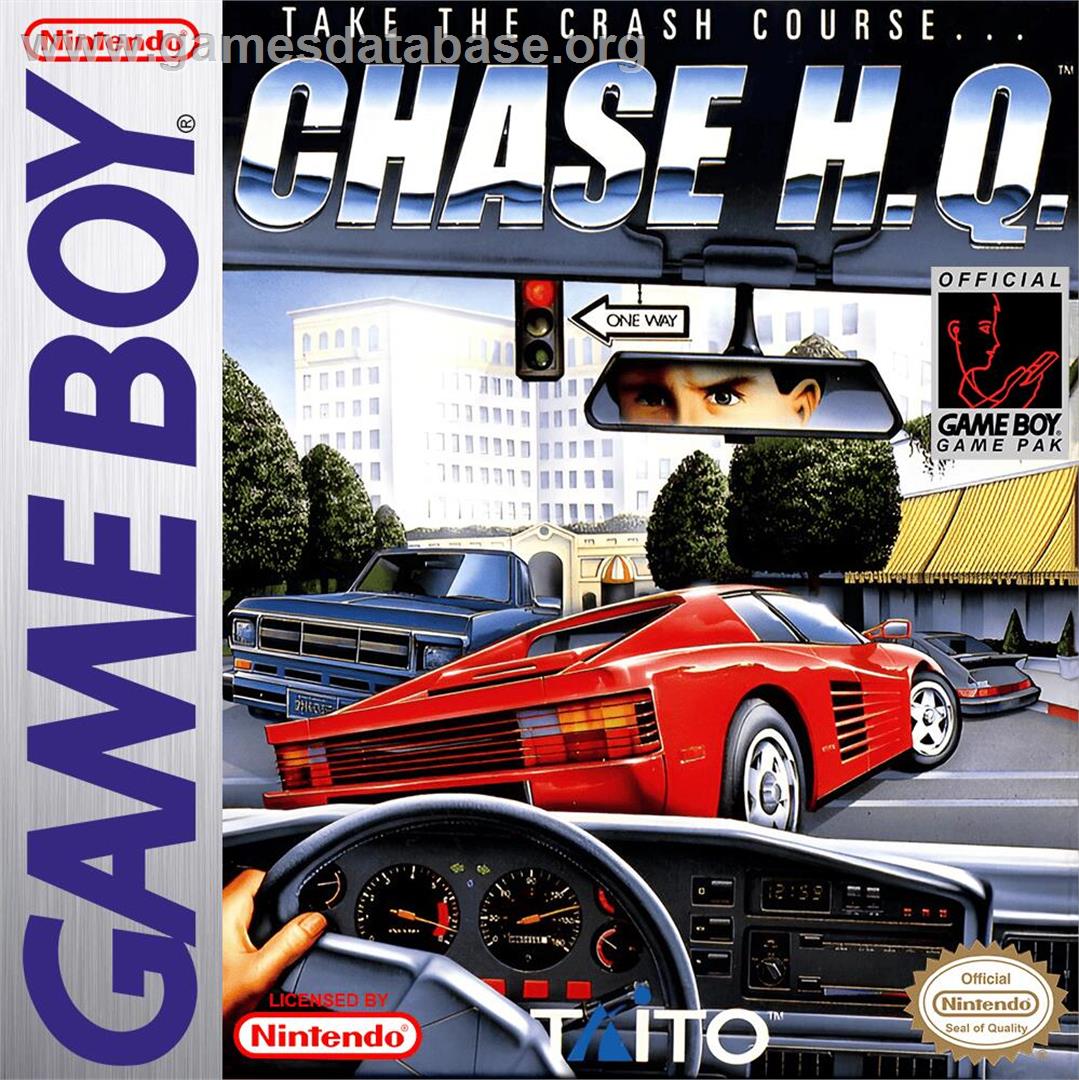 Chase H.q. - Nintendo Game Boy - Artwork - Box