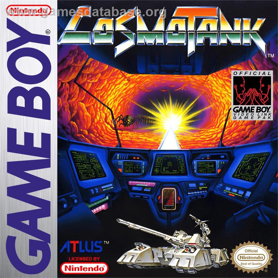 Cosmo Tank - Nintendo Game Boy - Artwork - Box