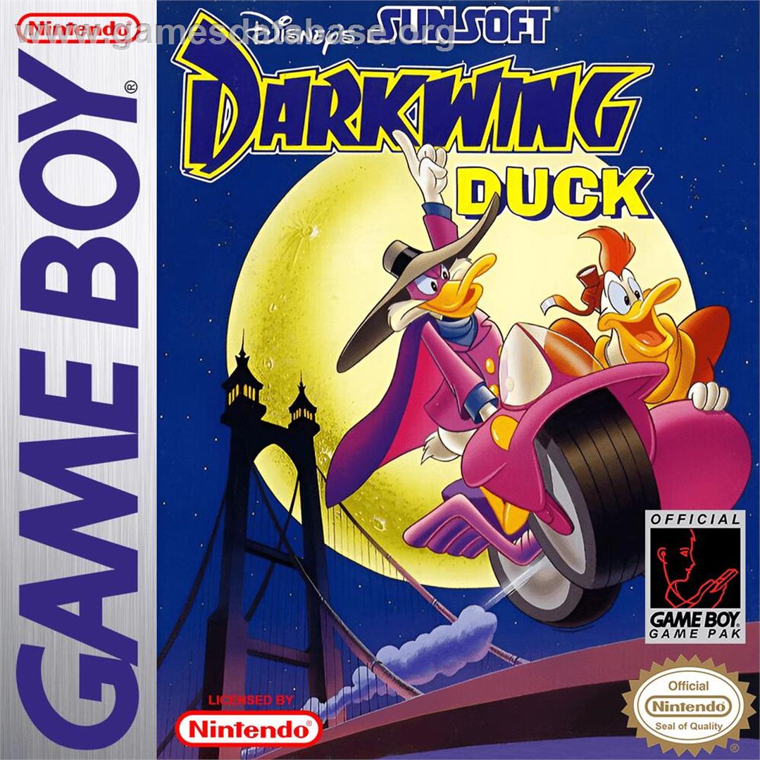 Disney's Darkwing Duck - Nintendo Game Boy - Artwork - Box