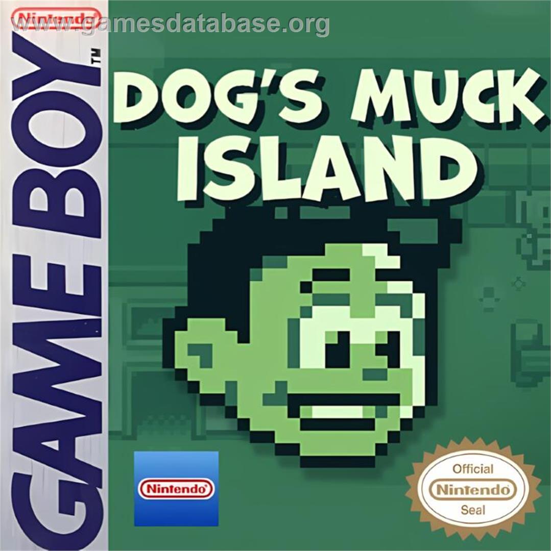 Dog's Muck Island - Nintendo Game Boy - Artwork - Box