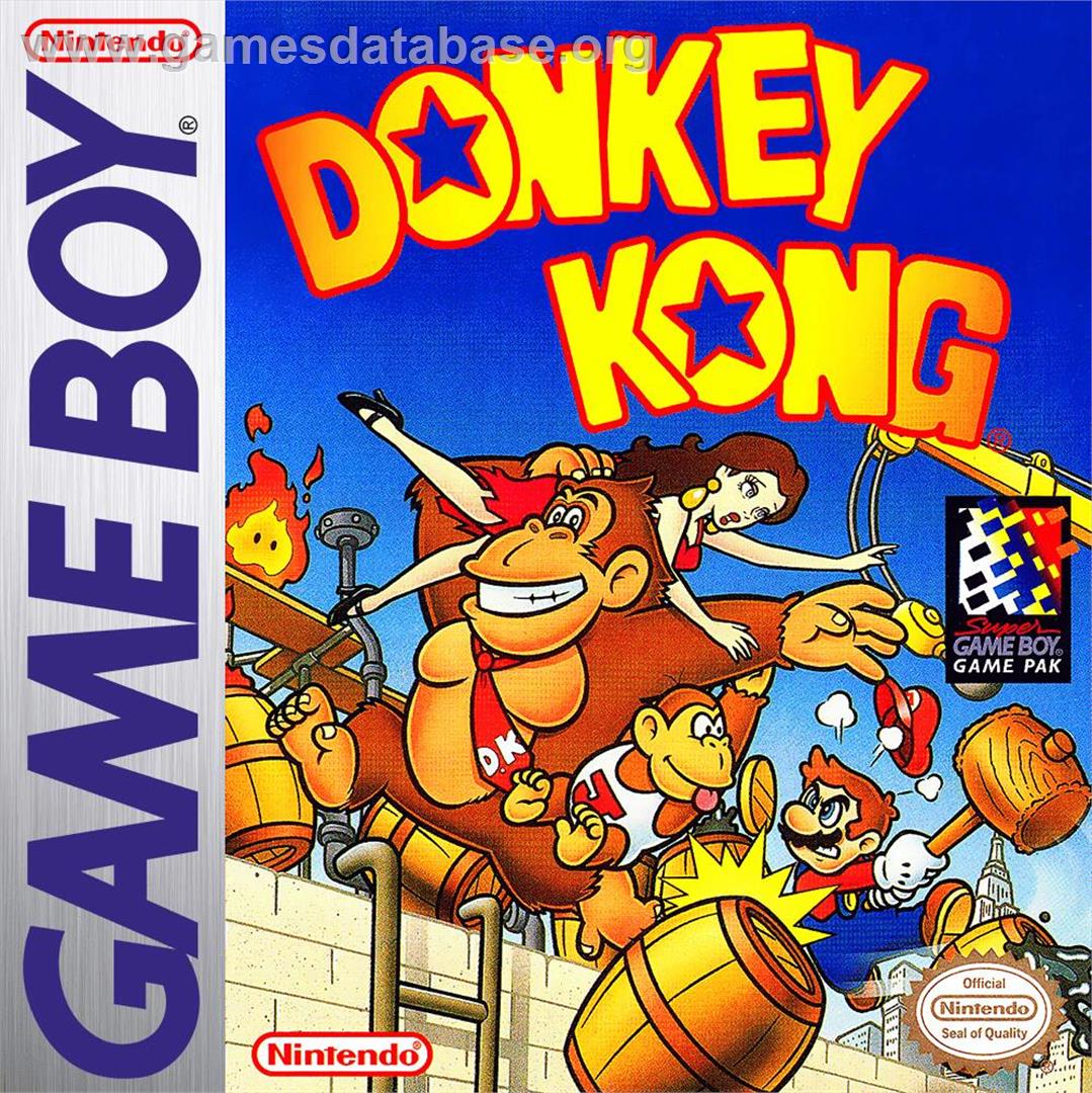 Donkey Kong - Nintendo Game Boy - Artwork - Box