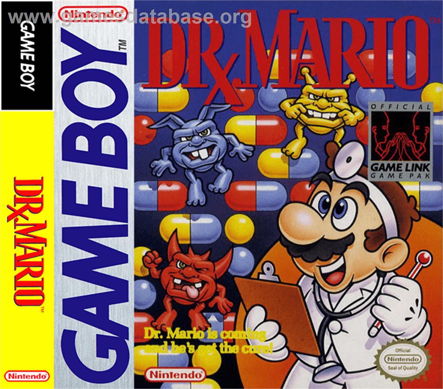 Dr. Mario - Nintendo Game Boy - Artwork - Box