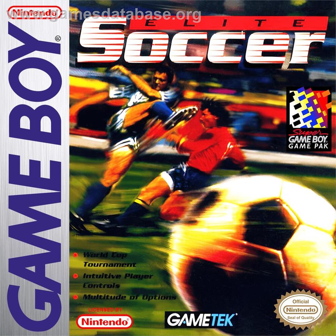 Elite Soccer - Nintendo Game Boy - Artwork - Box