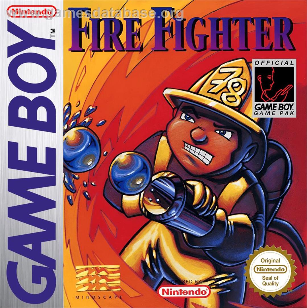 Fire Fighter - Nintendo Game Boy - Artwork - Box