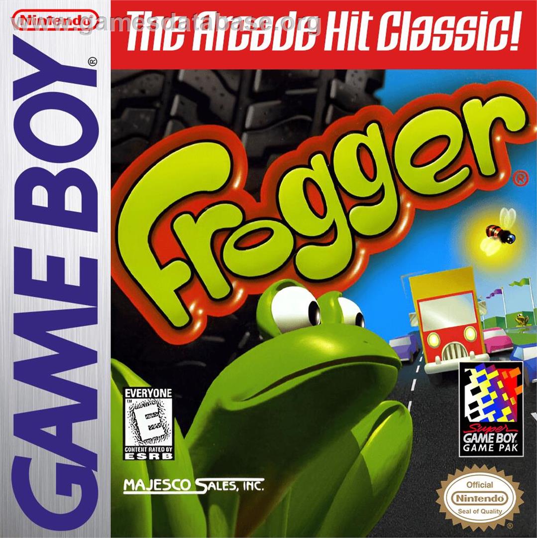 Frogger - Nintendo Game Boy - Artwork - Box