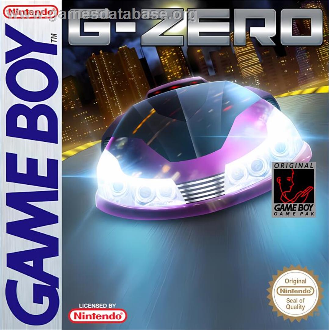 G-ZERO - Nintendo Game Boy - Artwork - Box