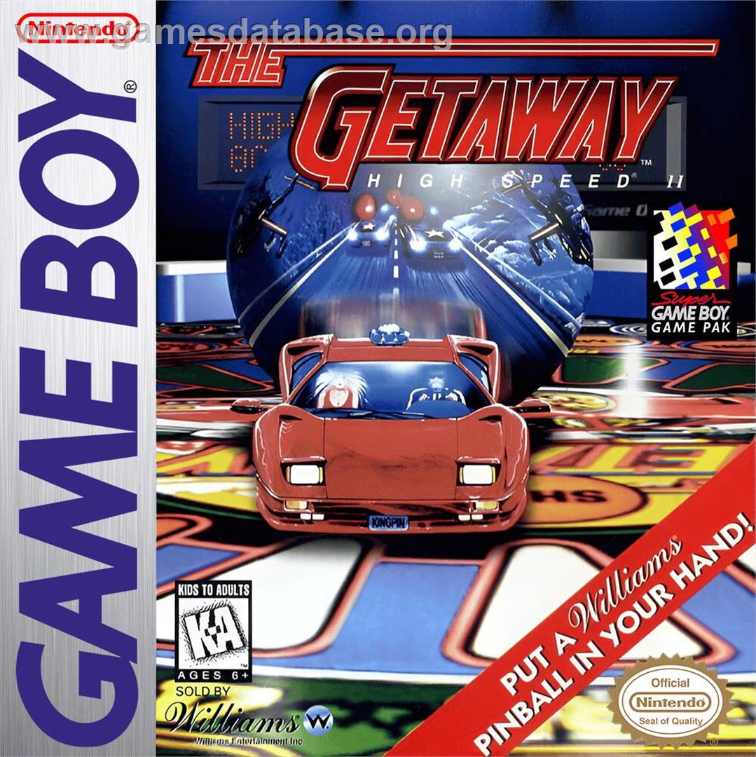 Getaway, The - Nintendo Game Boy - Artwork - Box