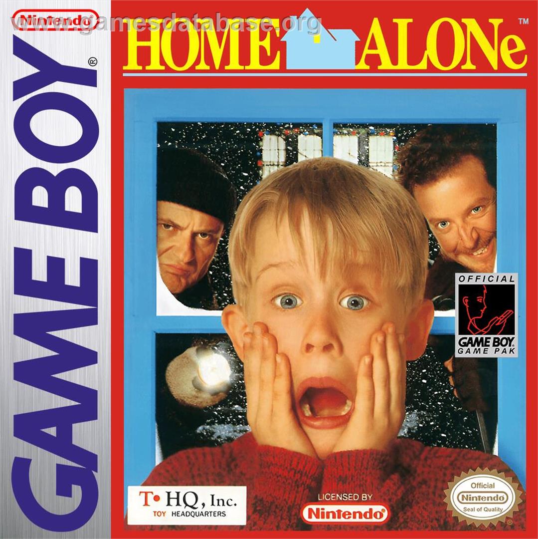 Home Alone - Nintendo Game Boy - Artwork - Box