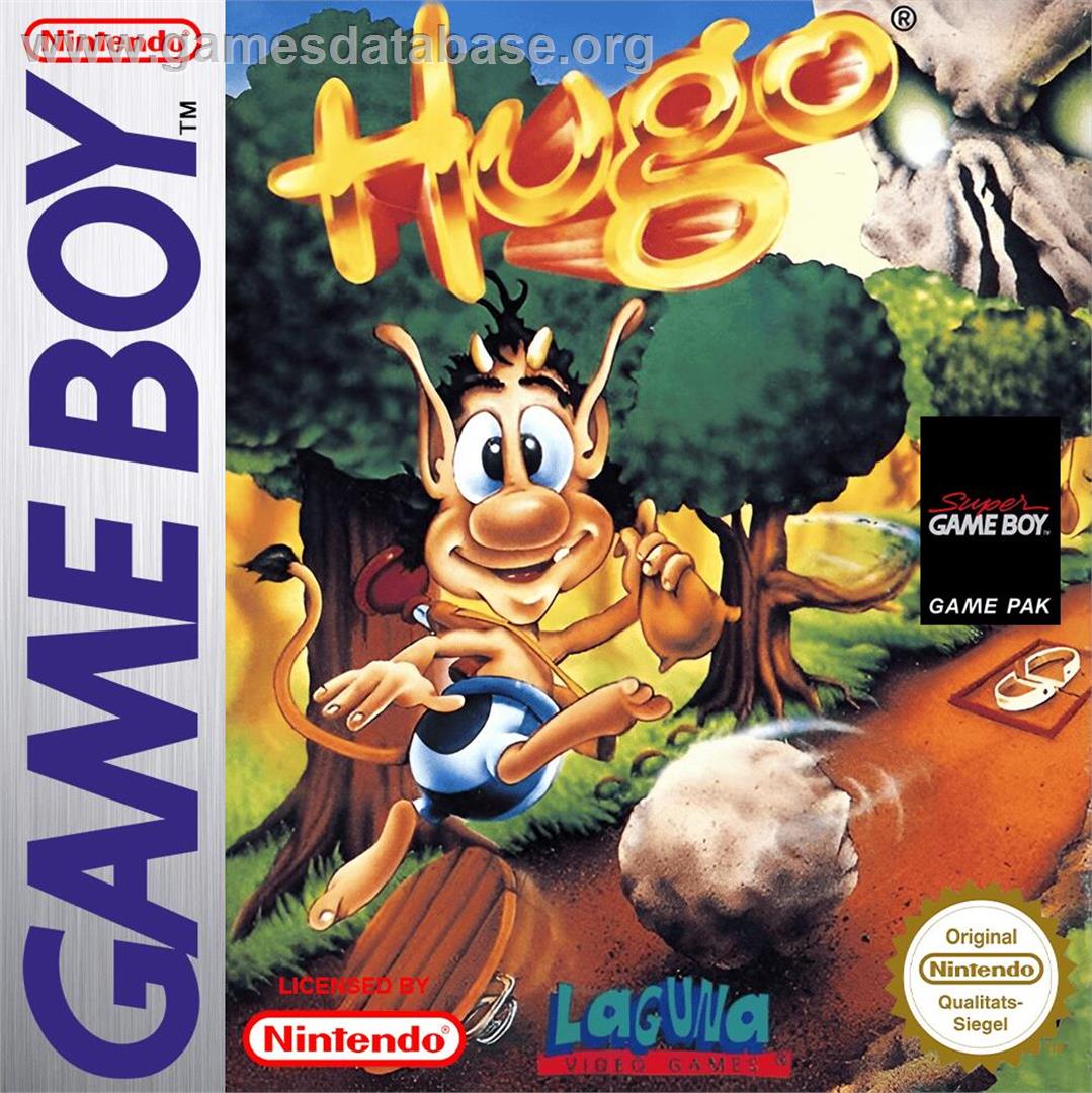 Hugo - Nintendo Game Boy - Artwork - Box