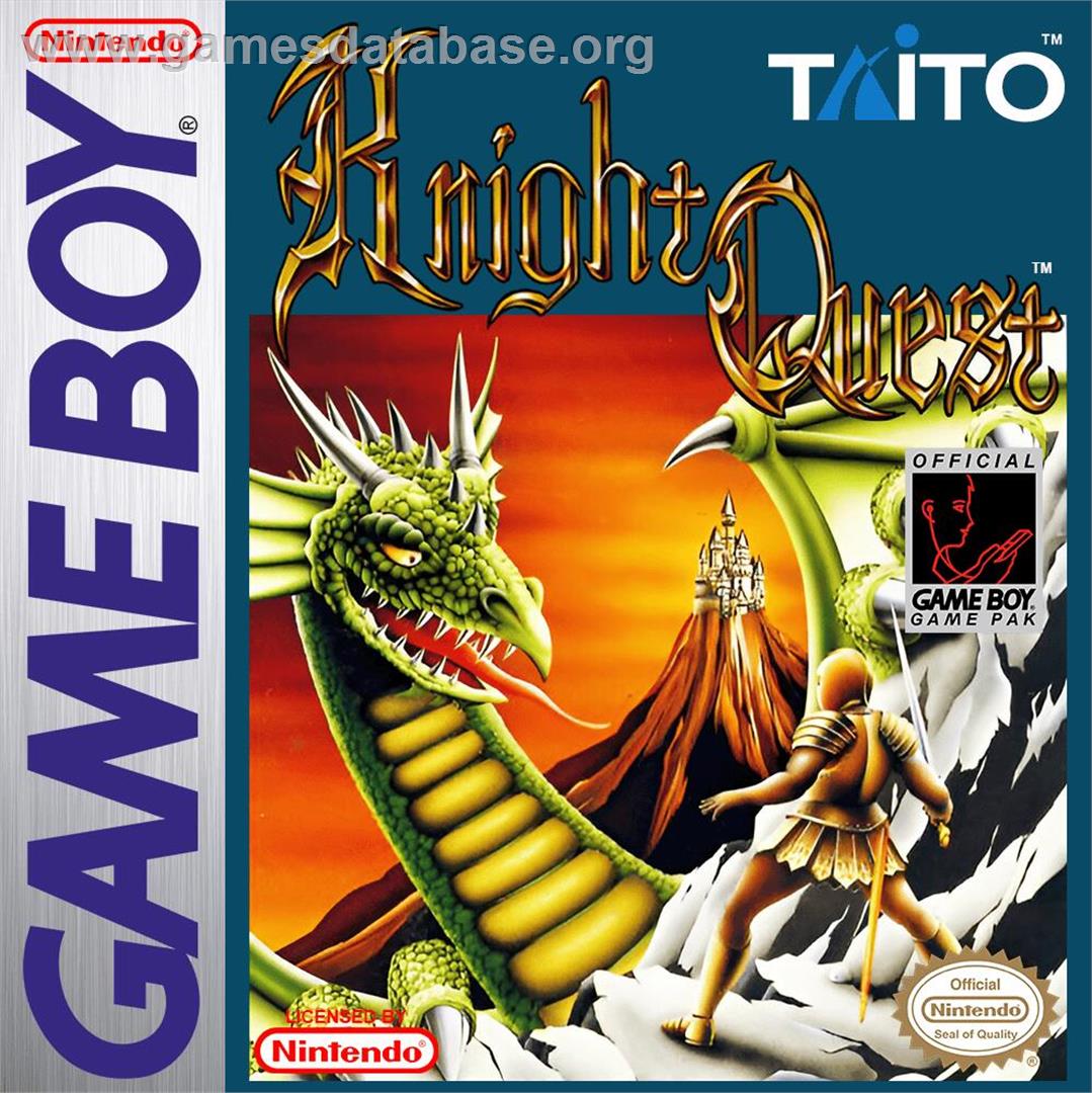 Knight Quest - Nintendo Game Boy - Artwork - Box