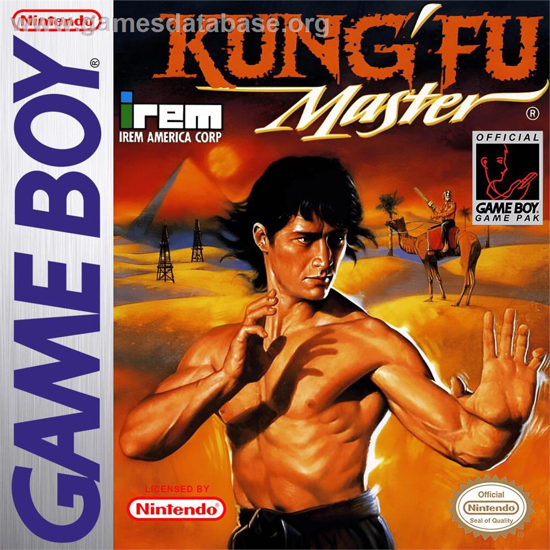 Kung-fu Master - Nintendo Game Boy - Artwork - Box