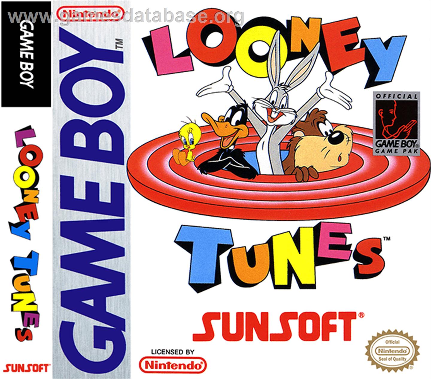 Looney Tunes - Nintendo Game Boy - Artwork - Box