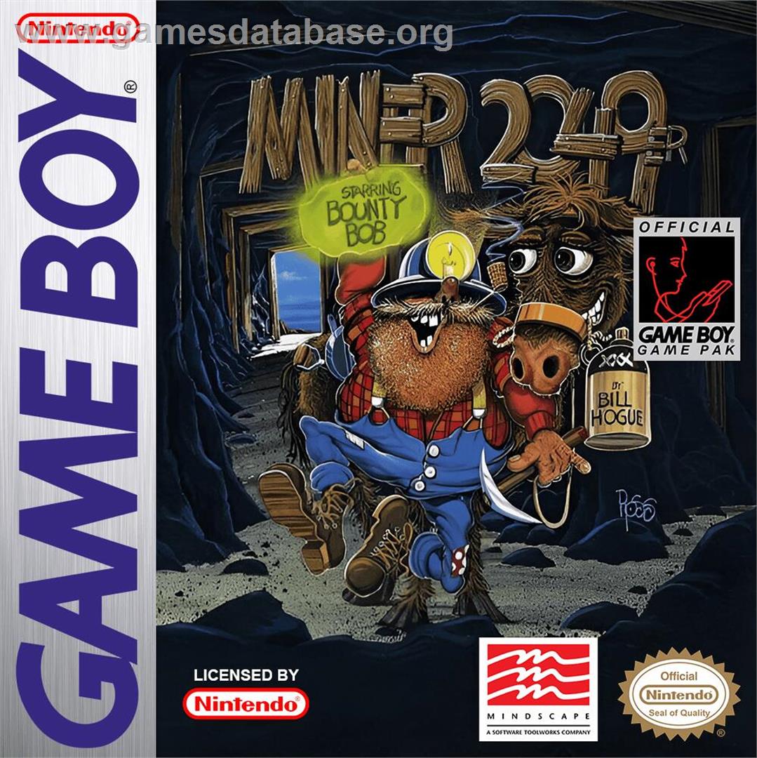 Miner 2049er - Nintendo Game Boy - Artwork - Box