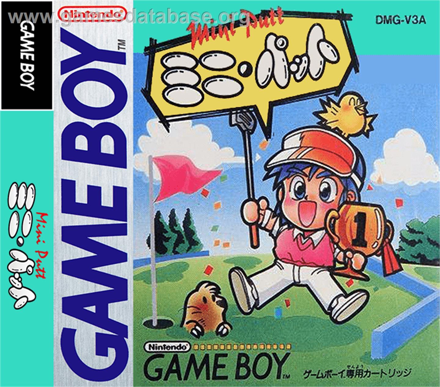 Mini-Putt - Nintendo Game Boy - Artwork - Box