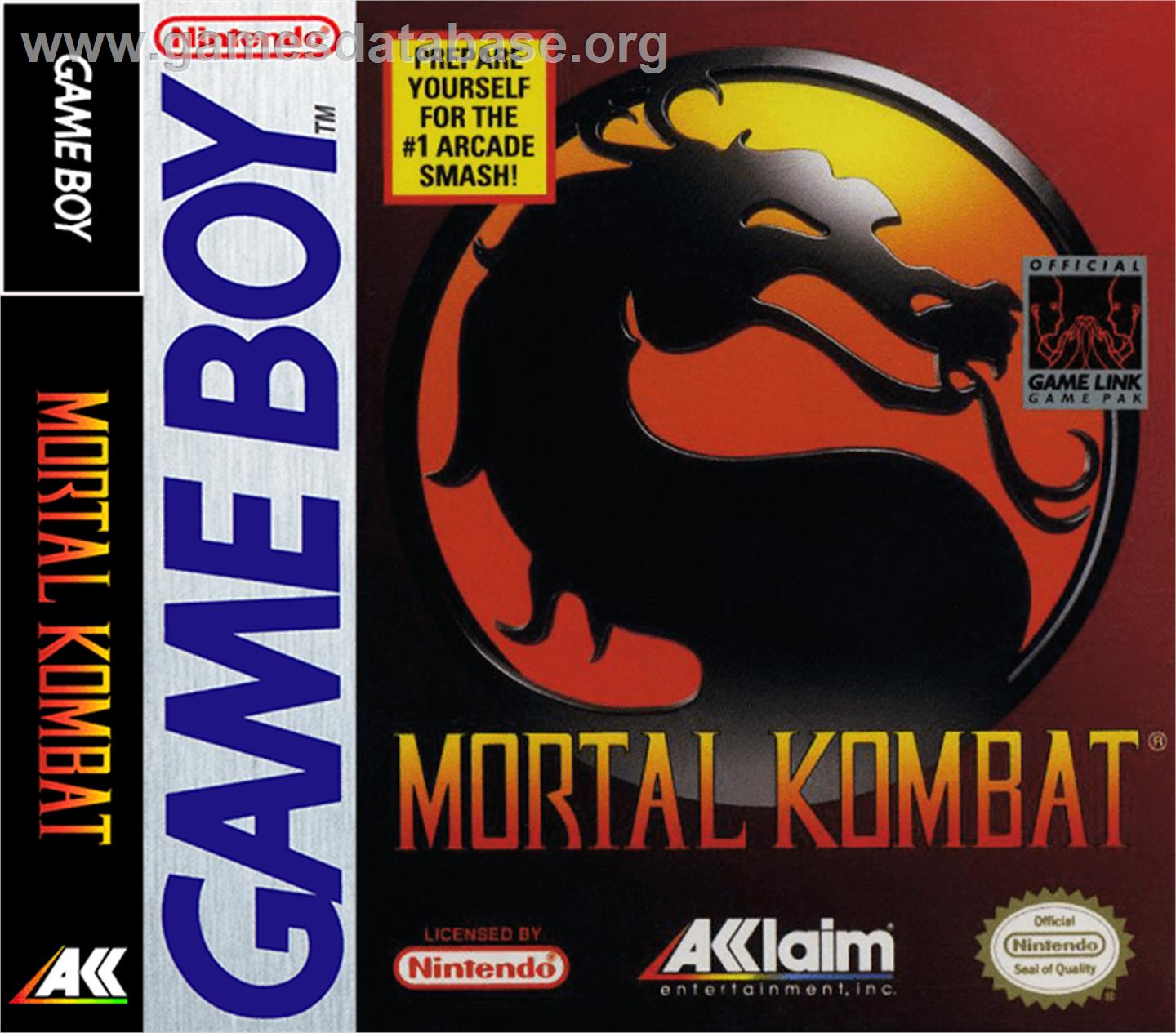 Mortal Kombat - Nintendo Game Boy - Artwork - Box