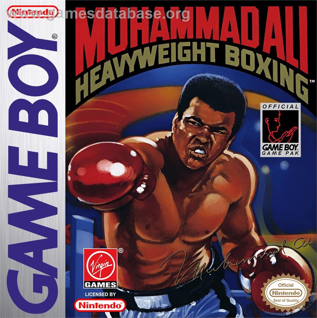 Muhammad Ali Heavyweight Boxing - Nintendo Game Boy - Artwork - Box