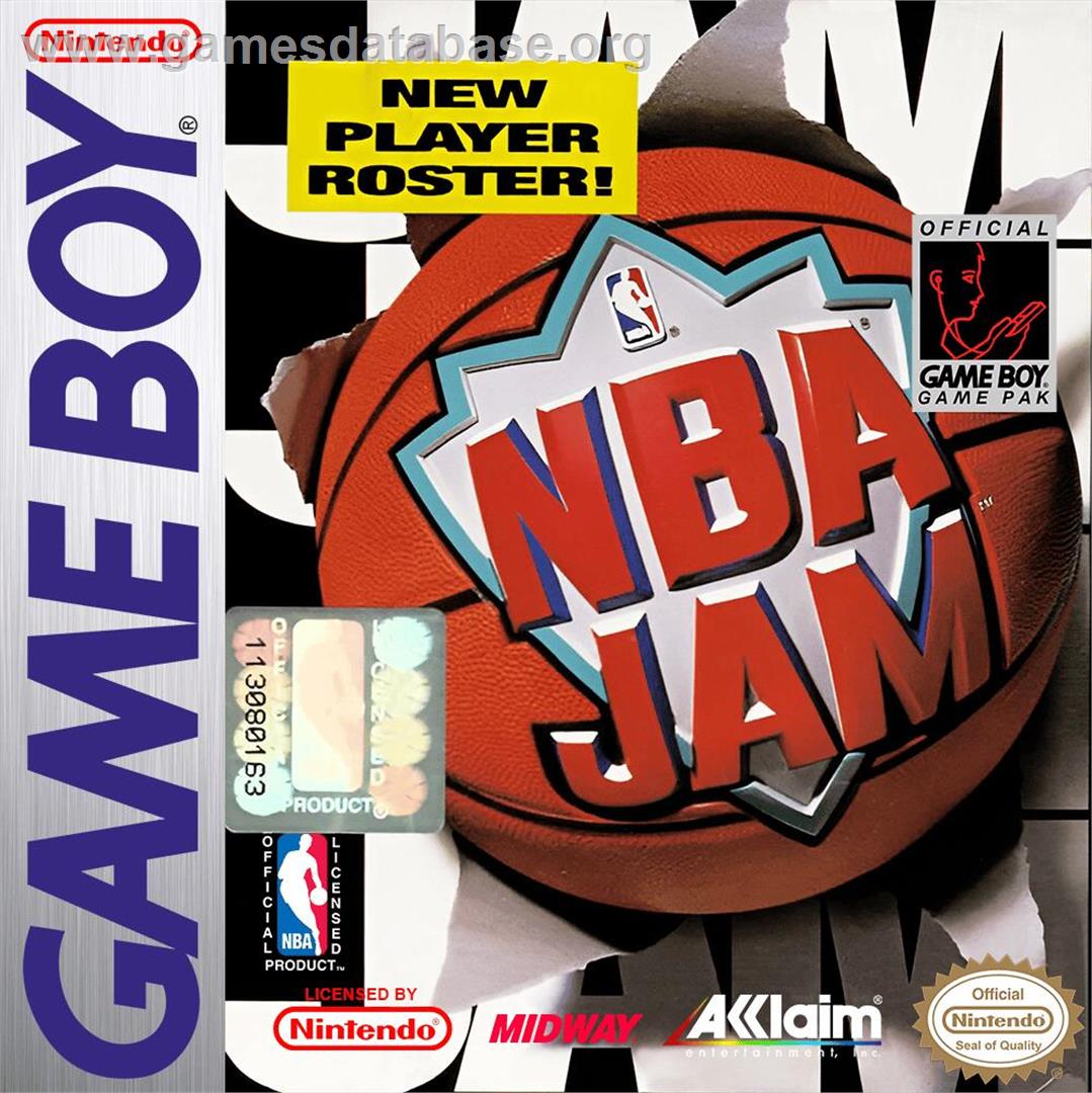 Nba Jam - Nintendo Game Boy - Artwork - Box