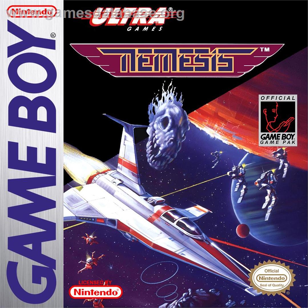 Nemesis - Nintendo Game Boy - Artwork - Box
