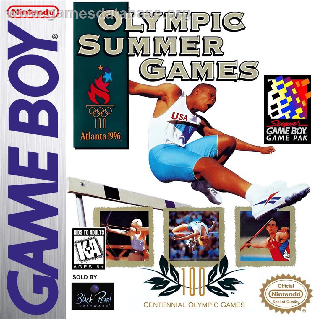 Olympic Summer Games - Nintendo Game Boy - Artwork - Box
